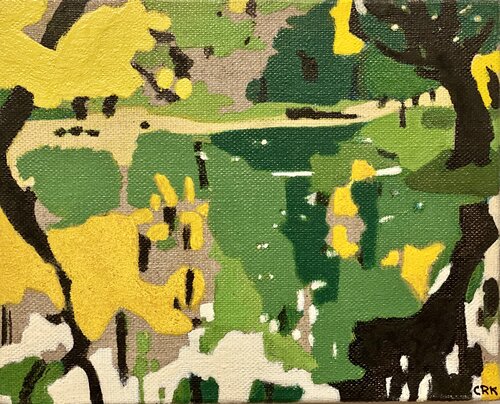 Reflets 9 van Clara Ramirez Katz, Schilderij te koop op Singulart