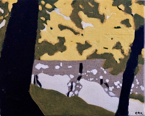 Reflets 12 van Clara Ramirez Katz, Schilderij te koop op Singulart