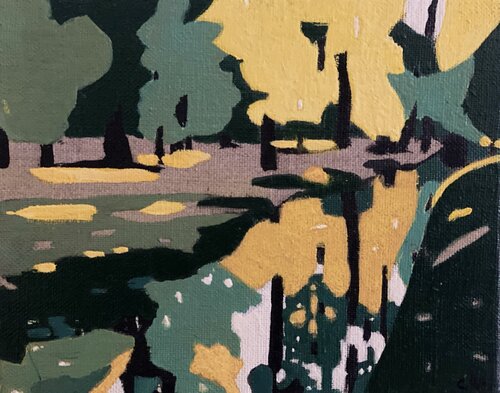 Reflets 13 van Clara Ramirez Katz, Schilderij te koop op Singulart