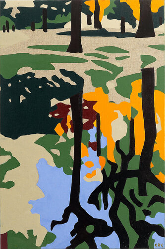 L'été 5 van Clara Ramirez Katz, Schilderij te koop op Singulart