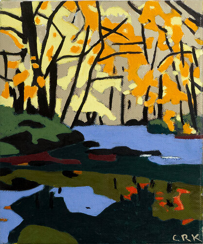 L'été 9 van Clara Ramirez Katz, Schilderij te koop op Singulart