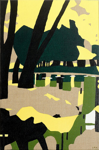 L'été fragment 2 van Clara Ramirez Katz, Schilderij te koop op Singulart