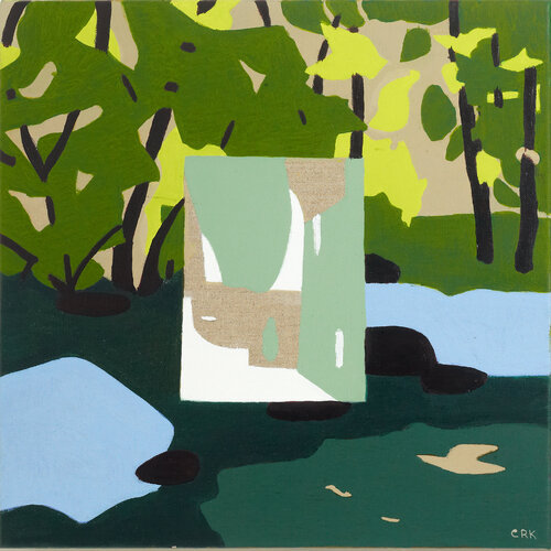 L'été fragment 9 van Clara Ramirez Katz, Schilderij te koop op Singulart