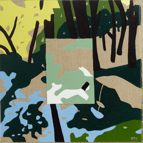 L'été fragment 13 van Clara Ramirez Katz, Schilderij te koop op Singulart