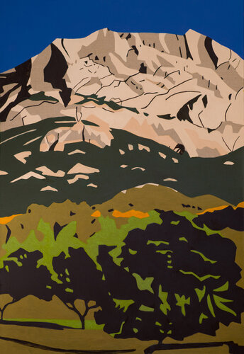 Montagne Sainte-Victoire 1 by Clara Ramirez Katz, Painting for Sale on Singulart