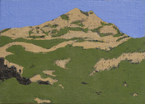 Montagne Sainte-Victoire 18 by Clara Ramirez Katz, Painting for Sale on Singulart