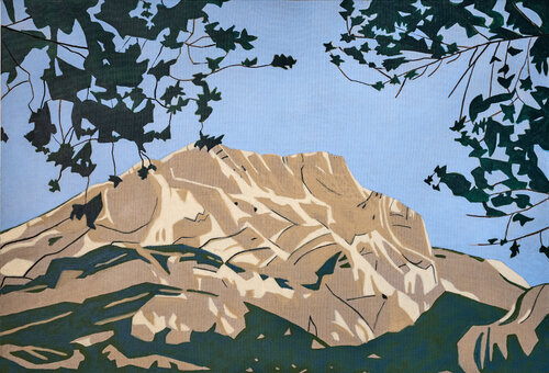 Montagne Sainte-Victoire 2 by Clara Ramirez Katz, Painting for Sale on Singulart