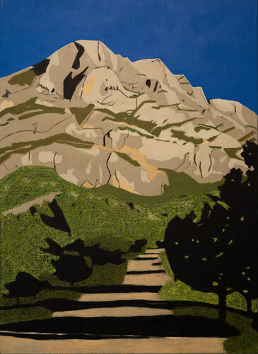 Montagne Sainte-Victoire 7 by Clara Ramirez Katz, Painting for Sale on Singulart