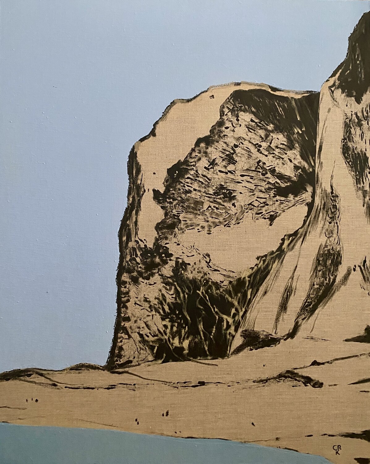 Montagne Rocheuse 9 Clara Ramirez Katz Original painting for sale