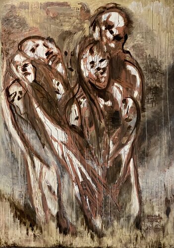 Seducer II/SM von Mary Taghavi, Malerei kaufen auf Singulart