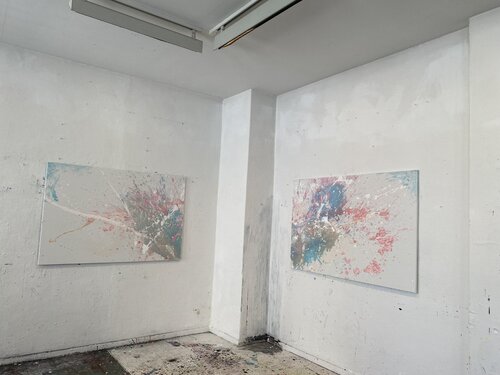 Symphony of Rose Sky von Mary Taghavi, Malerei kaufen auf Singulart