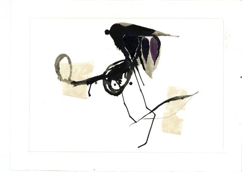 Sombra 1 by Suzanne Marcelle, 소묘 for Sale on Singulart