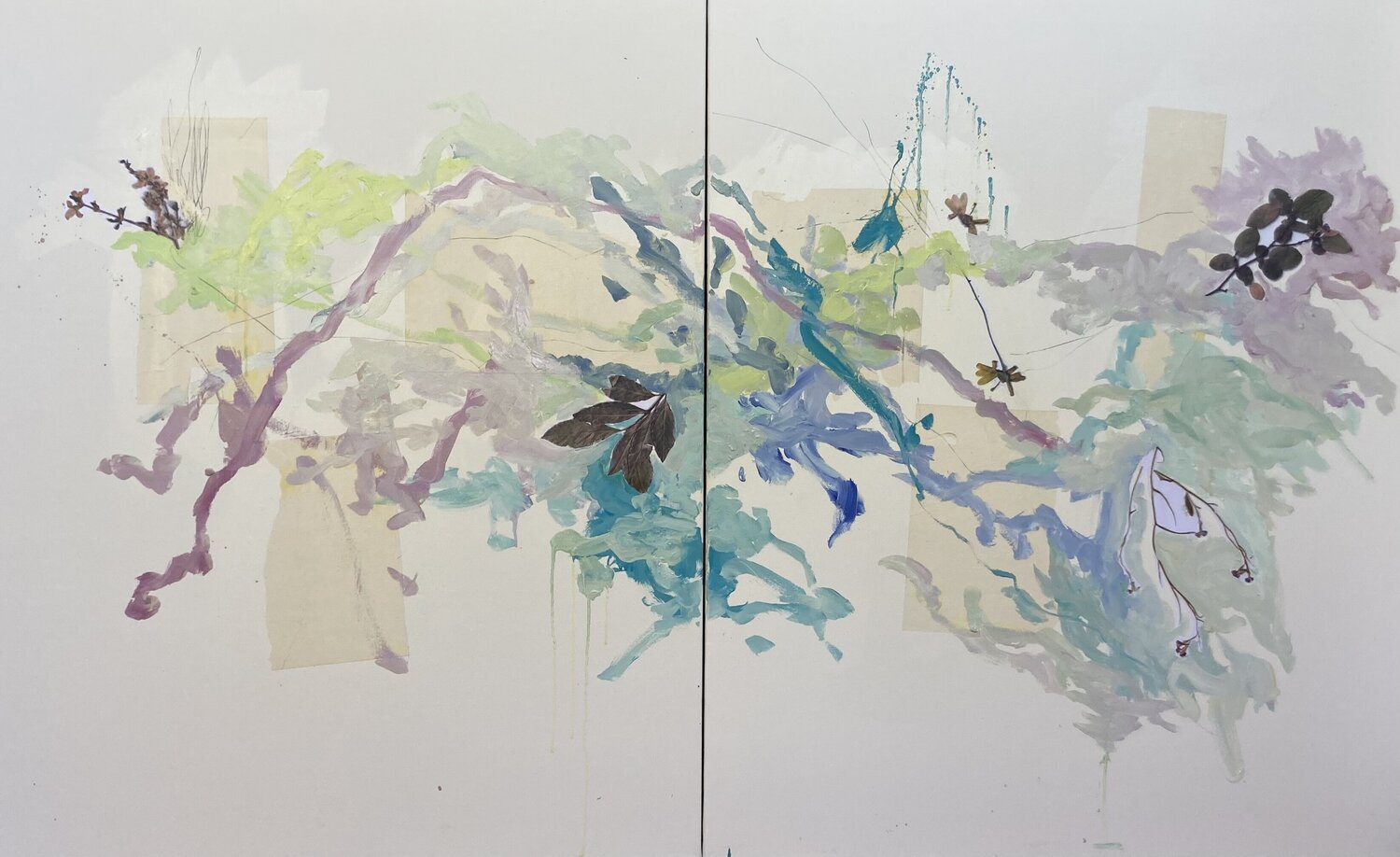 WOODS 13 (diptyque) Suzanne Marcelle