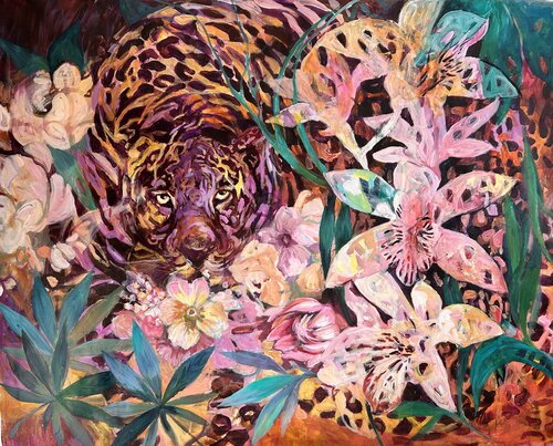 On the wild side.5 van Julia Hacker, Schilderij te koop op Singulart