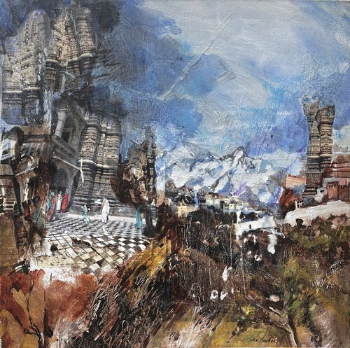 Travel diaries.1 di Julia Hacker, Altri media in vendita su Singulart