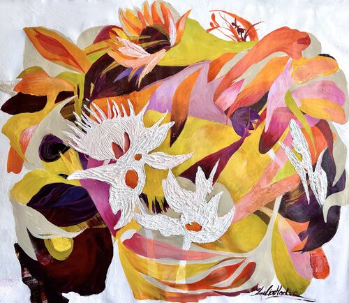 Spring has come de Julia Hacker, Pintura a la venta en Singulart