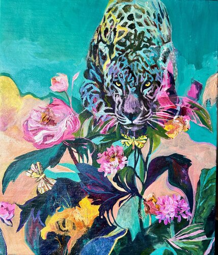 How to be a Flower by Julia Hacker, Painting for Sale on Singulart