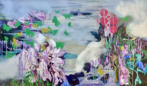 Nocturne von Julia Hacker, Malerei kaufen auf Singulart