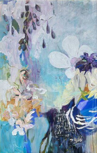 Blue Bells van Julia Hacker, Schilderij te koop op Singulart