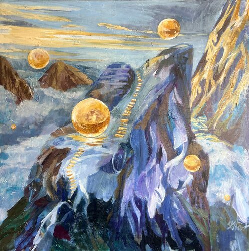 Manifestation. Dreamscape. van Julia Hacker, Schilderij te koop op Singulart