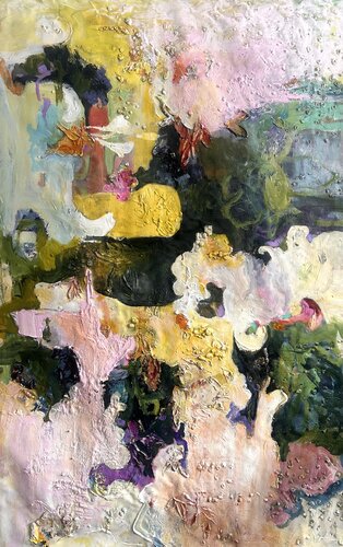 Floral Rhapsody de Julia Hacker, Pintura a la venta en Singulart