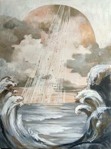 Awakening.1 di Julia Hacker, Pittura in vendita su Singulart