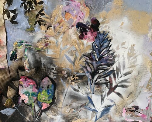 Whispers of Botanica" van Julia Hacker, Schilderij te koop op Singulart