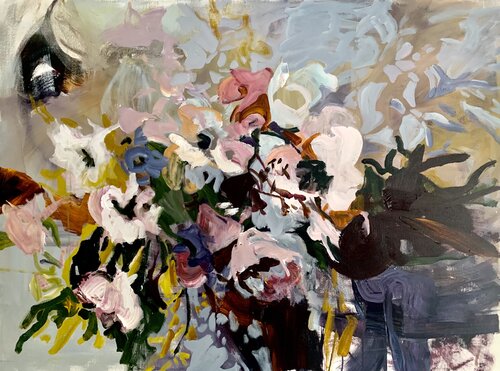 Whispering petals von Julia Hacker, Malerei kaufen auf Singulart
