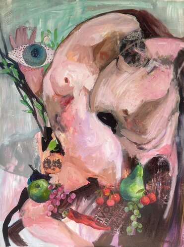 Under his eye.1 von Julia Hacker, Malerei kaufen auf Singulart
