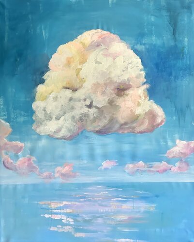 Cloud Nine by Julia Hacker, 회화 for Sale on Singulart
