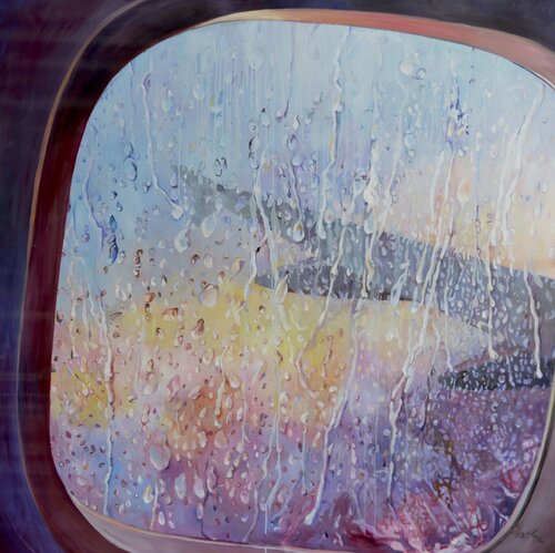Come, fly with me par Julia Hacker, Peinture en vente sur Singulart