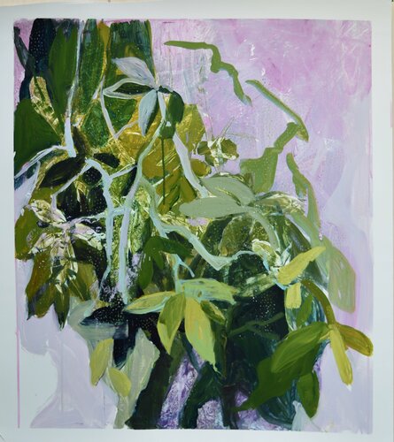 Botanical Canopy by Julia Hacker, 종이 for Sale on Singulart