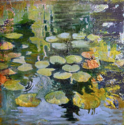 Lake shore van Julia Hacker, Schilderij te koop op Singulart