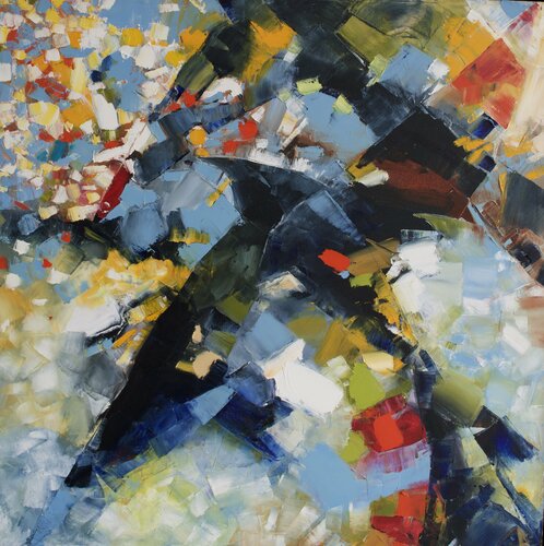 Flight.2 by Julia Hacker, Painting for Sale on Singulart