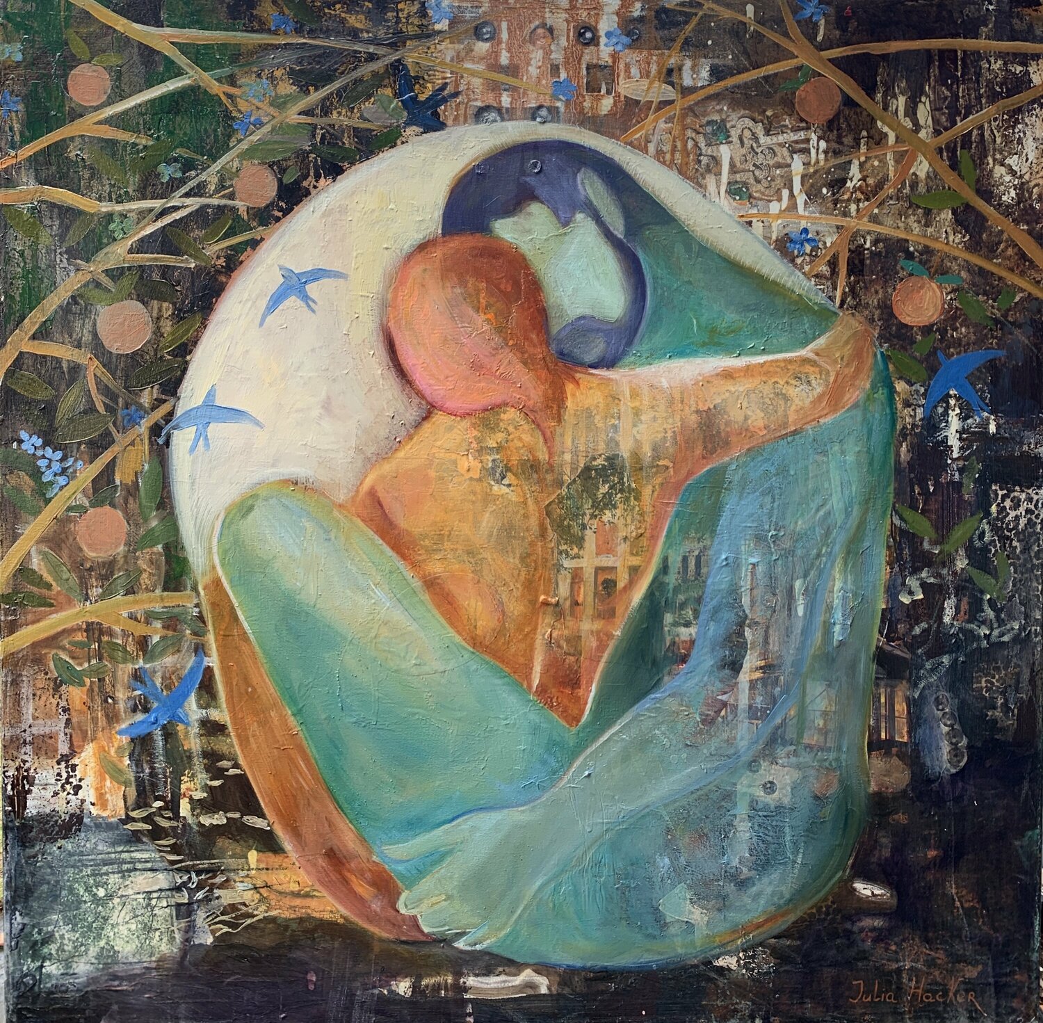 Goddess of the golden egg Julia Hacker