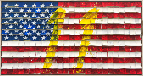 Leave the mark on democracy di Marco Acri, Pittura in vendita su Singulart