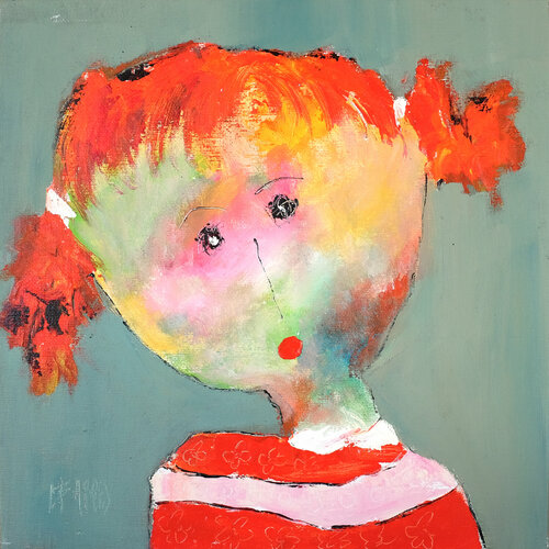 Domitille van Christine Barres, Schilderij te koop op Singulart