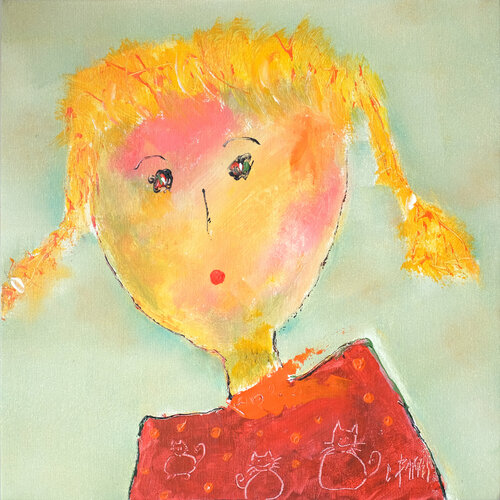 Zoé van Christine Barres, Schilderij te koop op Singulart
