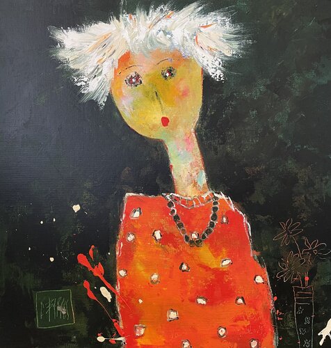 Narcisse van Christine Barres, Schilderij te koop op Singulart