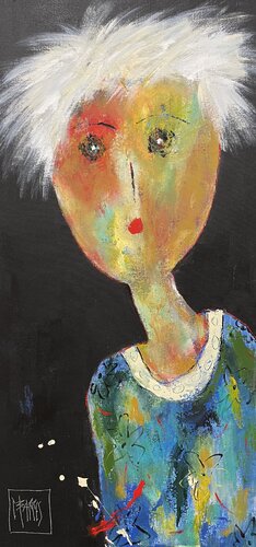 Iris van Christine Barres, Schilderij te koop op Singulart