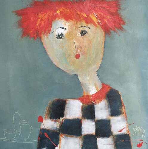 Balthazar van Christine Barres, Schilderij te koop op Singulart