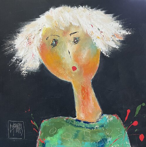 Fleur van Christine Barres, Schilderij te koop op Singulart