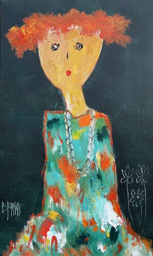 La soeur de Jade van Christine Barres, Schilderij te koop op Singulart