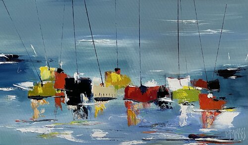 Reflets van Christine Barres, Schilderij te koop op Singulart