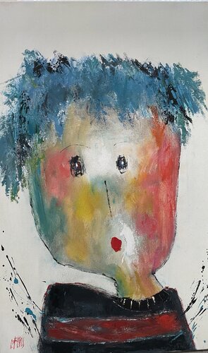 Oscar von Christine Barres, Malerei kaufen auf Singulart