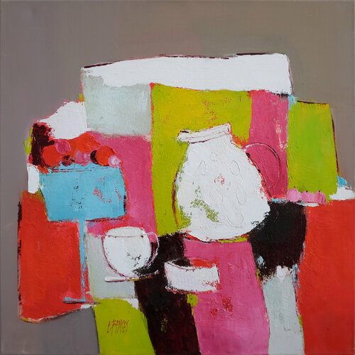 Fruits rouges van Christine Barres, Schilderij te koop op Singulart