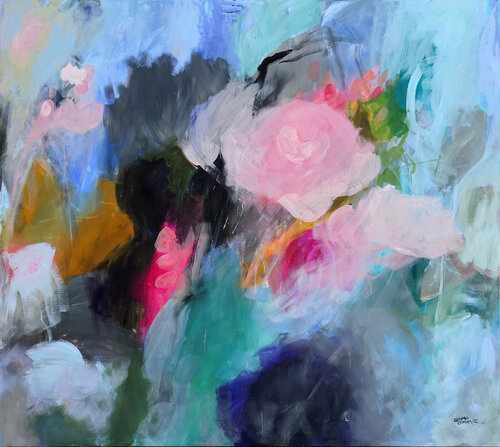 Flowing Ice von Cosima Gerner, Malerei kaufen auf Singulart