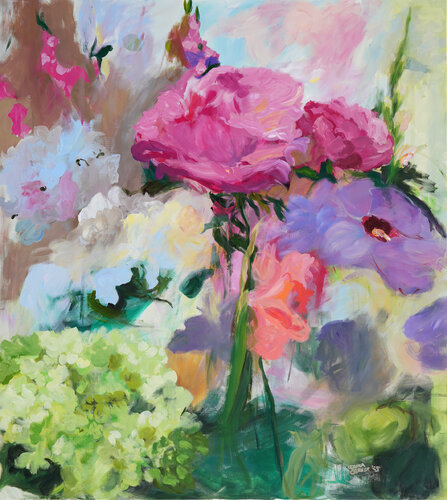 Wonder Rose by Cosima Gerner, Painting for Sale on Singulart