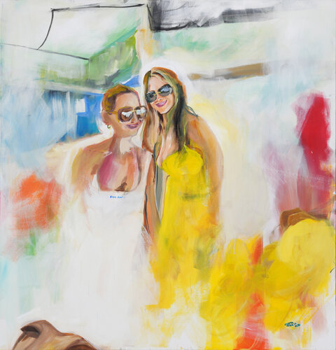 Capri Moment van Cosima Gerner, Schilderij te koop op Singulart