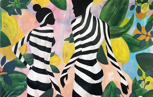 One with the nature by Marco Opel, Painting for Sale on Singulart